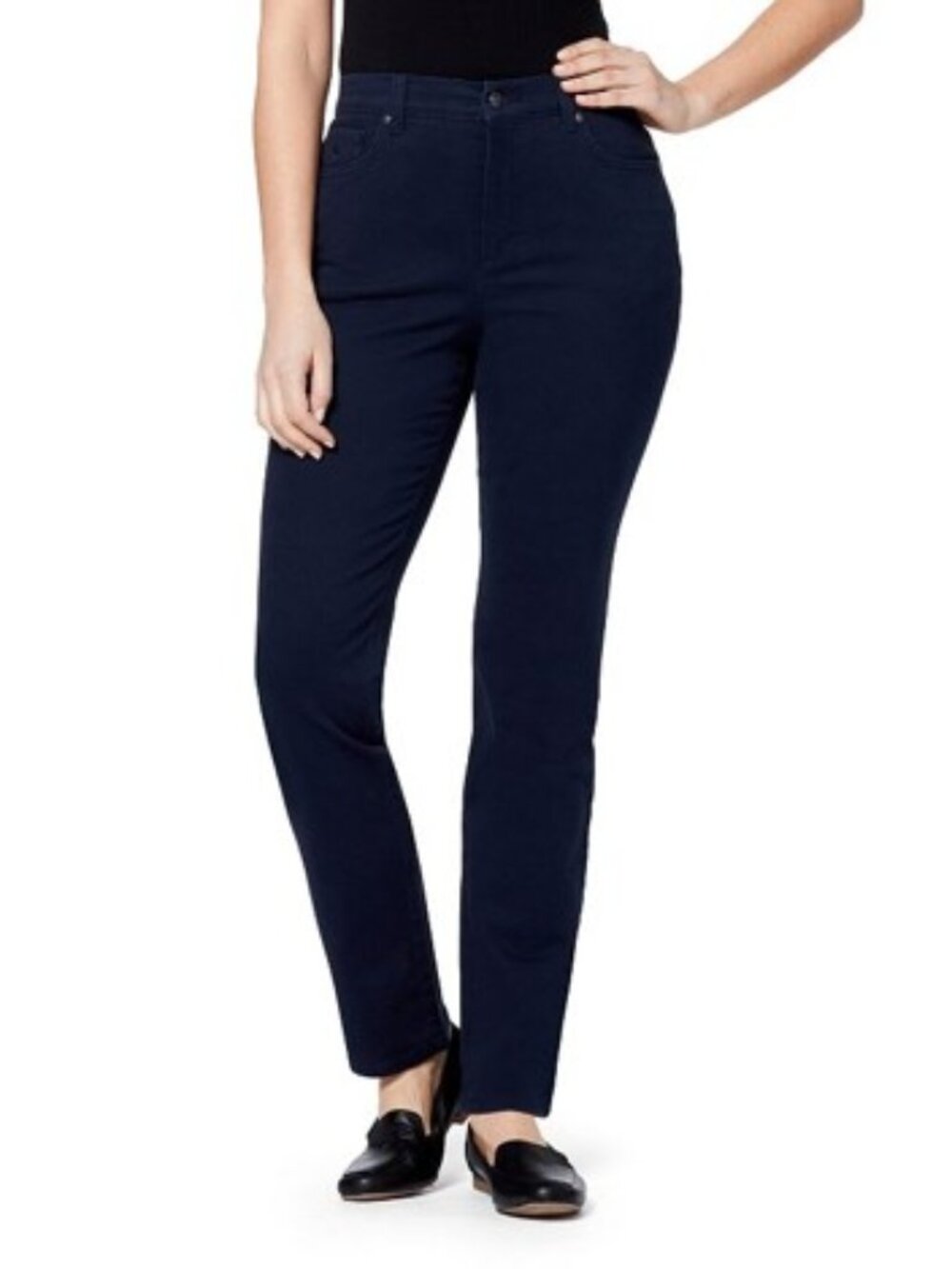 Women's Gloria Vanderbilt Amanda Classic Jeans, Size: 12 Regular, Deep Navy Blue